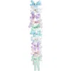 Capelli New York Kids' 10-pack Rose Bow Clips In Pink Pale Multi