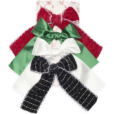 Capelli New York Kids' 4-pack Bows In Multi