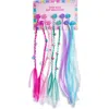 Capelli New York Kids' Assorted 10-pack Beaded Faux Hair Extensions