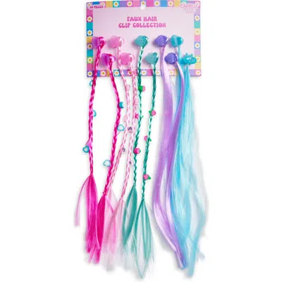 Capelli New York Kids' Assorted 10-pack Beaded Faux Hair Extensions