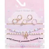 Capelli New York Kids' Assorted 10-pack Ring & Choker Set In Gold