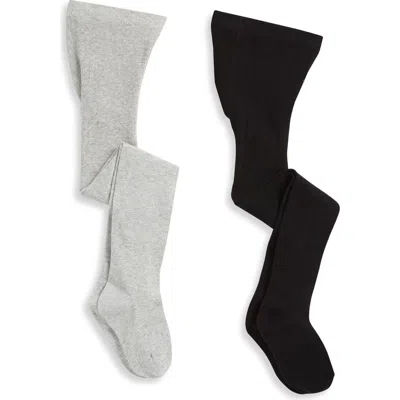 Capelli New York Kids' Assorted 2-pack Tights In Black