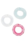 CAPELLI NEW YORK KIDS' ASSORTED 3-PACK PONYTAIL HOLDERS