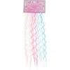 Capelli New York Kids' Assorted 6-pack Wavy Faux Hair Clips In Multi