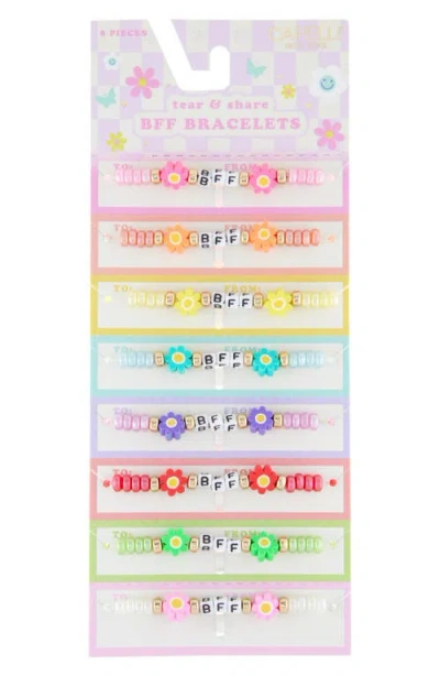 Capelli New York Kids' Assorted 8-pack Bff Bracelets In Multi