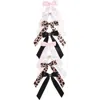 Capelli New York Kids' Assorted 8-pack Bow Clips In Pink