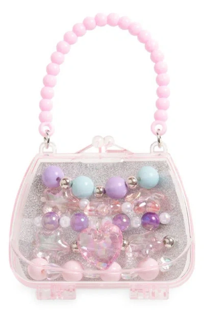 Capelli New York Kids' Assorted Bracelet & Purse Set In Pink