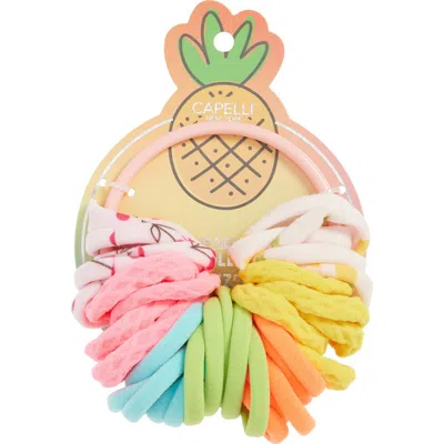 Capelli New York Kids' Fruit 35-pack Ponytail Holders