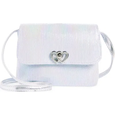 Capelli New York Kids' Holographic Shoulder Bag In Lilac