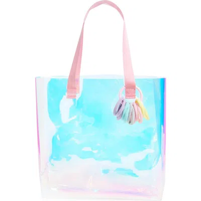 Capelli New York Kids' Iridescent Jelly Tote In Multi