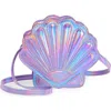 Capelli New York Kids' Seashell Crossbody Bag In Lilac