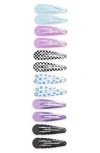 CAPELLI NEW YORK KIDS' SET OF 12 ASSORTED HAIR CLIPS