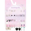 Capelli New York Kids' Set Of 16 Assorted Earrings In Multi