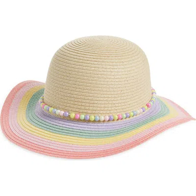 Capelli New York Kids' Stripe Floppy Sun Hat In Multi