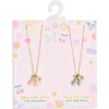 Capelli New York Kids' Yin Yang Cherry Bff Necklace Set In Gold Multi