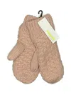 Capelli New York Mittens In Tan