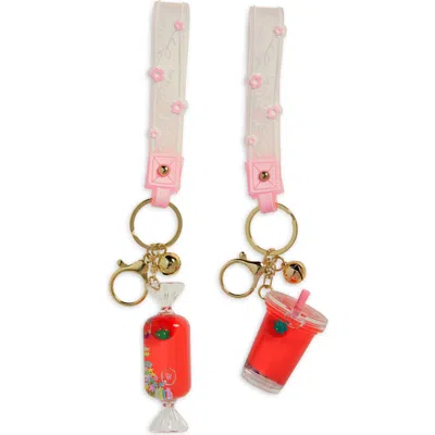 Capelli New York Kids'  Set Of 2 Bff Liquid Keychains