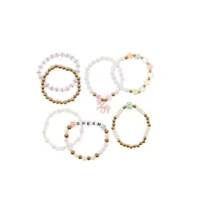 Capelli Of N.y. Kids' Girls 7-pc. Jewelry Set In Gold