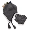 Capelli Of N.y. Little & Big Kid Boys 2-pc. Animal Cold Weather Set In Gray