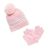 Capelli Of N.y. Little & Big Kid Girls 2-pc. Hearts Cold Weather Set In Pink