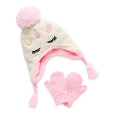 Capelli Of N.y. Babies' Toddler Girls 2-pc. Cold Weather Set In White