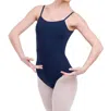 Capezio Adult Camisole Leotard With Adjustable Straps In Royal In Blue