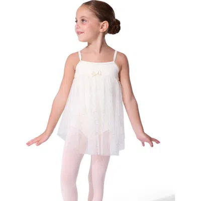 Capezio Kids'  Baby Doll Ballet Dress Glitter In Multi