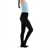 Capezio Big Girls Studio Basics Footed Tights In Black