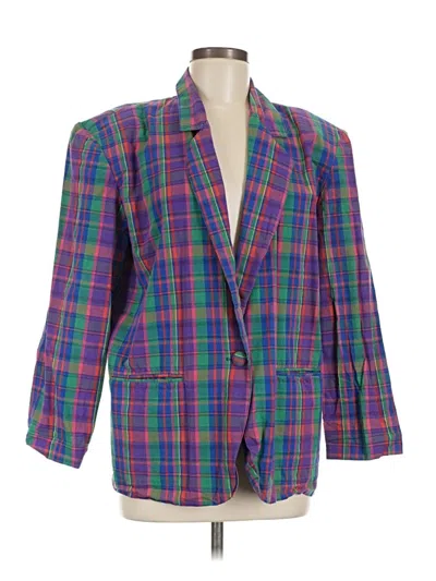 Pre-owned Capezio Blazer Jacket In Purple