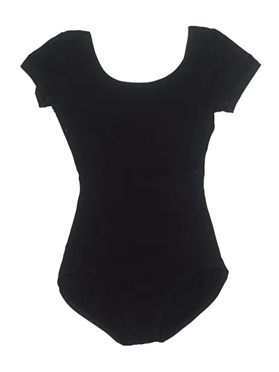 Pre-owned Capezio Bodysuit In Black
