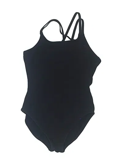 Pre-owned Capezio Bodysuit In Black