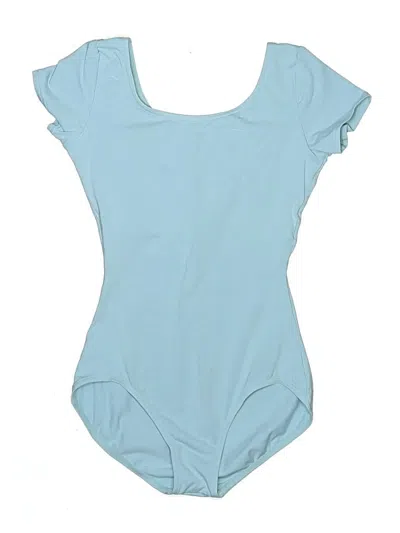 Pre-owned Capezio Bodysuit In Blue
