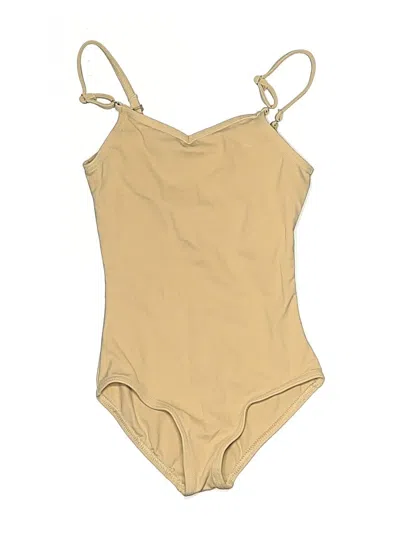 Capezio Bodysuit In Brown