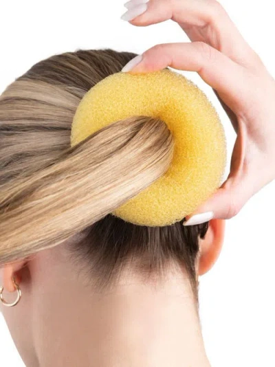 Capezio Bun Builder In Yellow