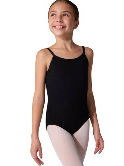 Capezio Kids'  Camisole Leotard W/ Adjustable Straps In Black