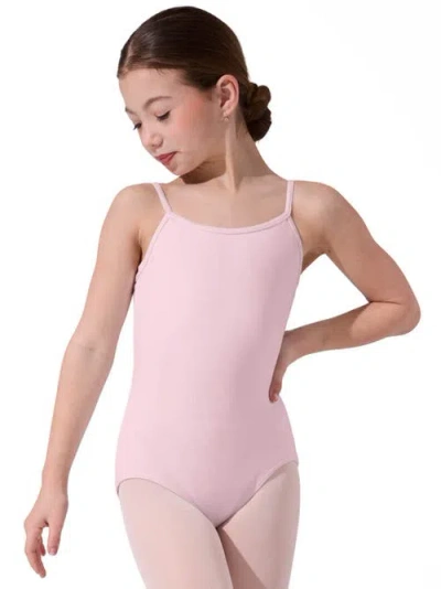 Capezio Kids'  Camisole Leotard W/ Adjustable Straps In Pink