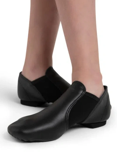 Capezio Kids'  E-series Jazz Slip On In Black