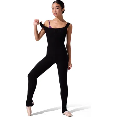 Capezio Full Length Romper In Black
