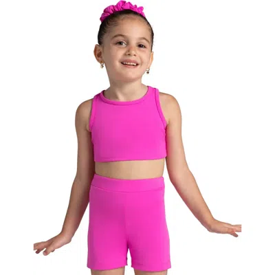 Capezio Kids'  Future Star Cosmic Top In Pink