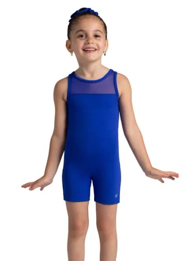 Capezio Kids'  Future Star Rainbow Star Biketard In Multi