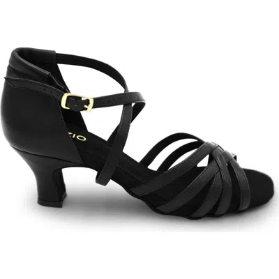 Capezio Georgia 2 Inch Ballroom Shoe In Black