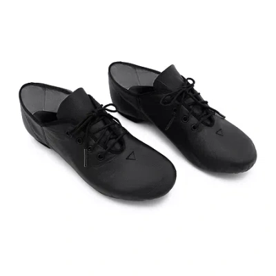 Capezio Babies' Girls E-series Jazz Oxford Shoes In Black