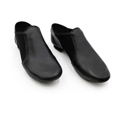 Capezio Babies' Girls E-series Jazz Slip On Shoes In Black