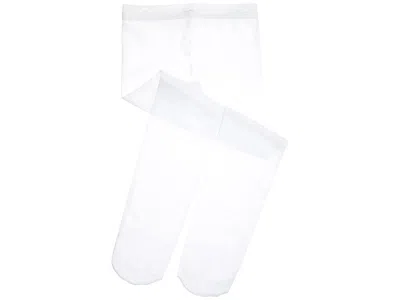 Capezio Kids' Girls Girls' Ultra Shimmery Footed Tights Women's Casual Pants White: 8-10, Spandex/nylon