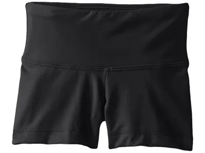 Capezio Kids' Girls' Team Basic Gusset Short Sets Black: 6-6x, Spandex/nylon