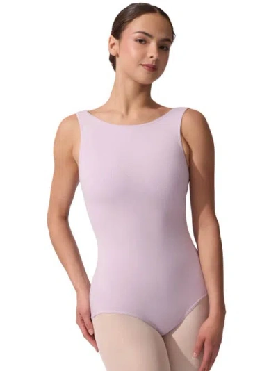 Capezio High-neck Tank Leotard In Purple