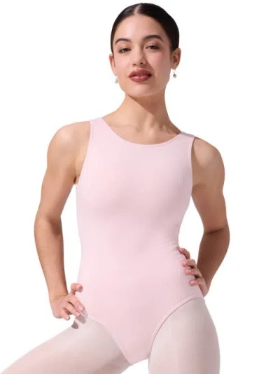 Capezio High-neck Tank Leotard In Red