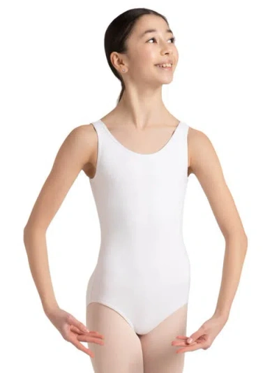 Capezio Kids'  High-neck Tank Leotard In Animal Print