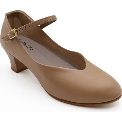 Capezio Jr. Footlight Character Shoe In Brown