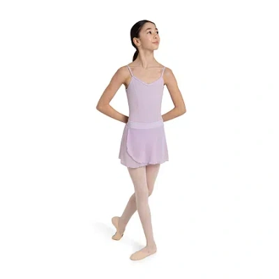 Capezio Kids' Little & Big Girls Pull On Dance Skirt In Purple